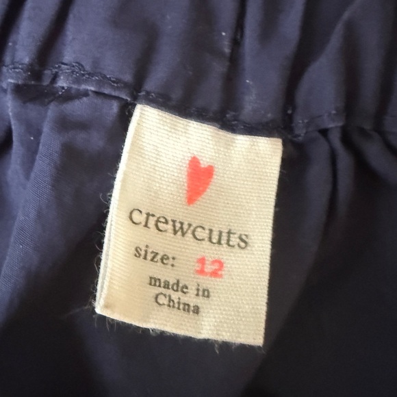 Crewcuts Navy Blue Elastic Waist Pull on Cotton Popplin Skirt with pockets! 12 - Picture 5 of 5